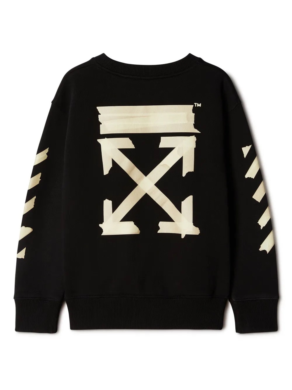 Off-White Kids Arrow-print Crewneck Sweater Size M Streetwear Skating Luxury